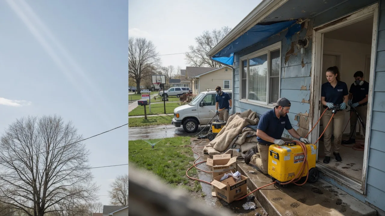 Basement Flood Cleanup in Neodesha, KS near me